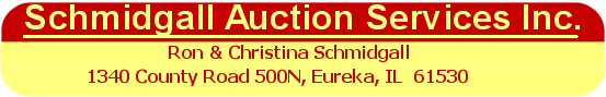 Schmidgall Auction Service