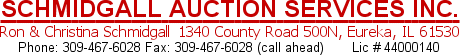Schmidgall Auction Service